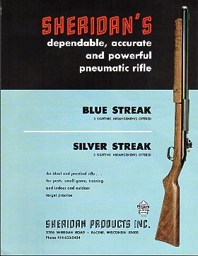1970's Sheridan's Rifle Folder