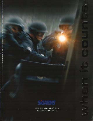 2005 Sigarms Law Enforcement Catalog