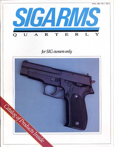 1989 Sigarms Quarterly Magazine/Catalog
