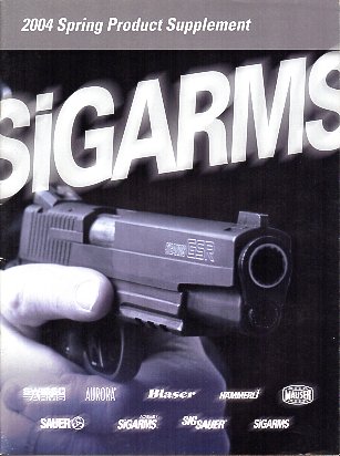 2004 SigArms Product Supplement Catalog
