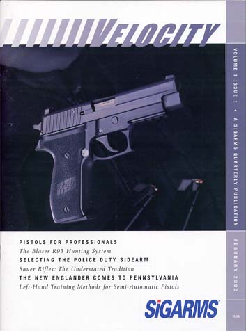 2003 Sigarms Velocity Vol.1,#1