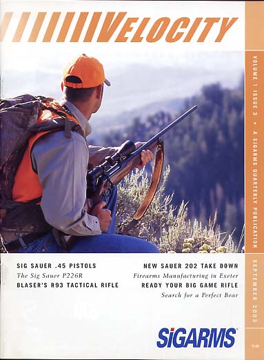 2003 Sigarms Velocity Vol.1,#3