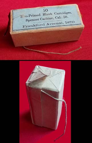 1870 Pkg 50cal. Spencer Blanks