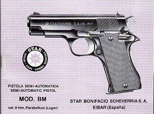 1990 Star Model BM Instr.