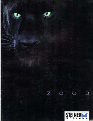 2003 Steiner Binoculars Catalog