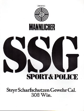 1991 Steyr SSG Catalog