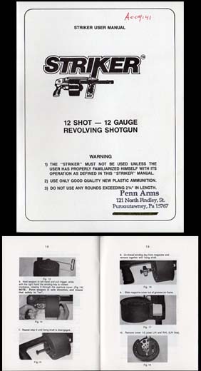 Striker Shotgun Manual