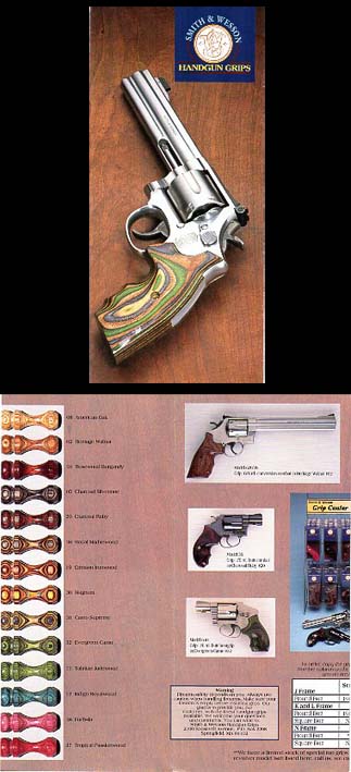 1995 S&W Handgun Grips Brochure  1995 S&W Handgun Grips Brochure
