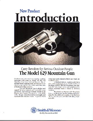 Model 629 Mountain Gun
