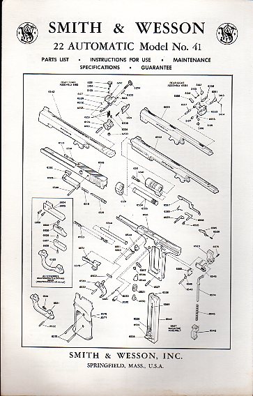 S&W Model No. 41