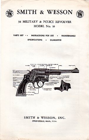 S&W Model 10 Pre-Bangor Punta