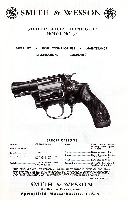 S&W Model 37 Chiefs Special Airweight