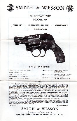 S&W Model 49 .38 Bodyguard