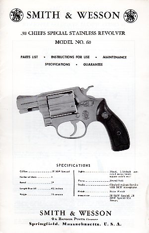 S&W Model 60 Chiefs Special