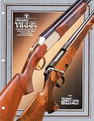 1993 Tikka Catalog/Folder  1993 Tikka Catalog/Folder