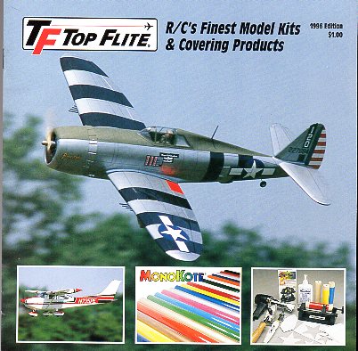 1996 Top Flite R/C Models Catalog