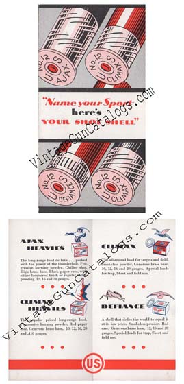 1931 US Cartridge Brochure