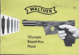1961 Walther "OSP" Manual