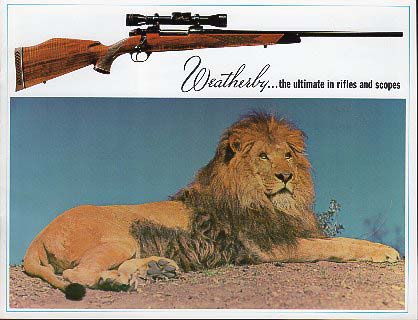 1966 Weatherby Catalog