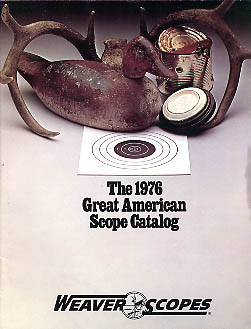 1976 Weaver Scope Catalog