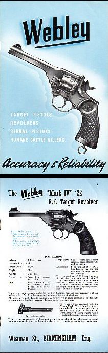 1955 Webley Catalog