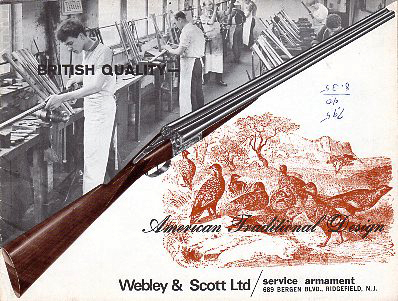 1971 Webley & Scott Catalog