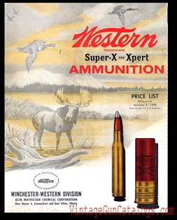 1958 Western Ammunition Catalog