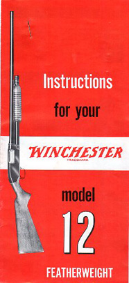Winchester Model 12 Featherweight Manual #2