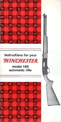 Winchester Model 190 Instr.Manual
