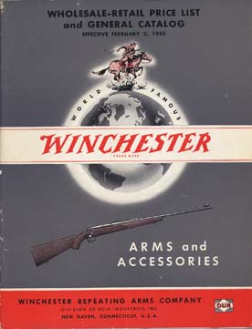 1950 Winchester Catalog  1950 Winchester Catalog