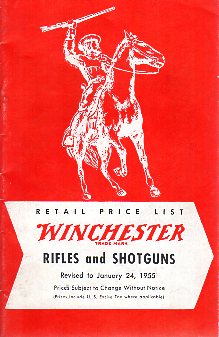 1955 Winchester Catalog  1955 Winchester Catalog