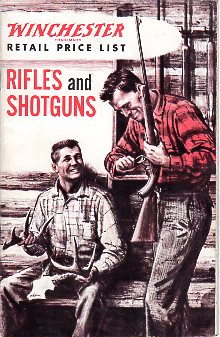 1957 Winchester Retail Price List / Catalog  1957 Winchester Retail Price List / Catalog