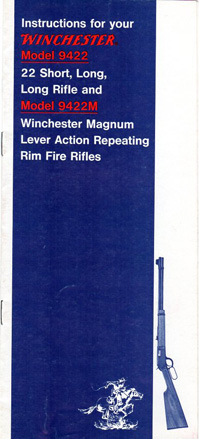 1970's Winchester Model 9422 Manual