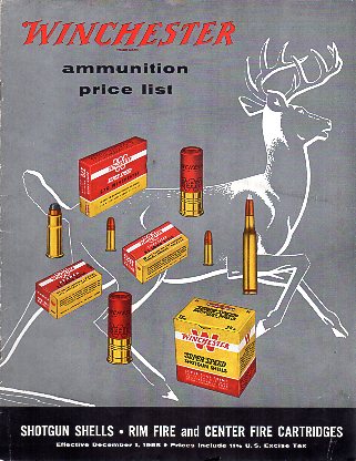 1955 Winchester Ammunition Catalog