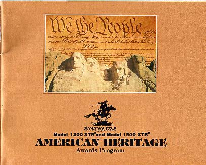 1980 Winchester "Awards Program" catalog