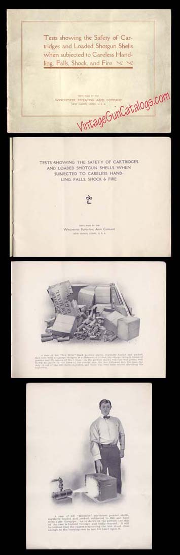1905-10 Winchester Ammunition Safe Handling Booklet  1905-10 Winchester Ammunition Safe Handling Booklet