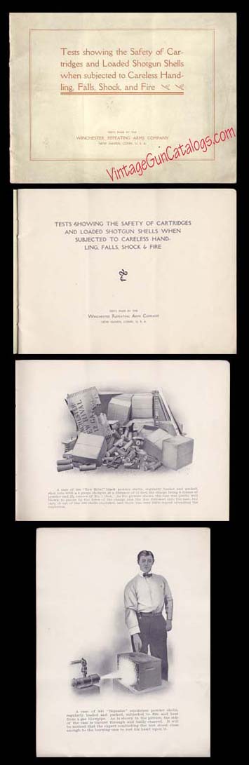 1905-10 Winchester Ammunition Safe Handling Booklet