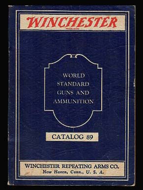 1934 Winchester Catalog 89  1934 Winchester Catalog 89