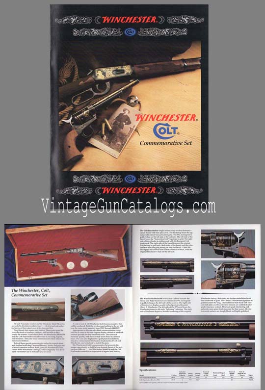 1984 Colt- Winchester Commemorative Set Folder