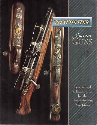 1992 Winchester Custom Guns Folder