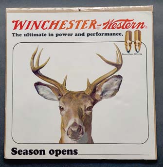 1980 Winchester-Western \"Deer\" Poster