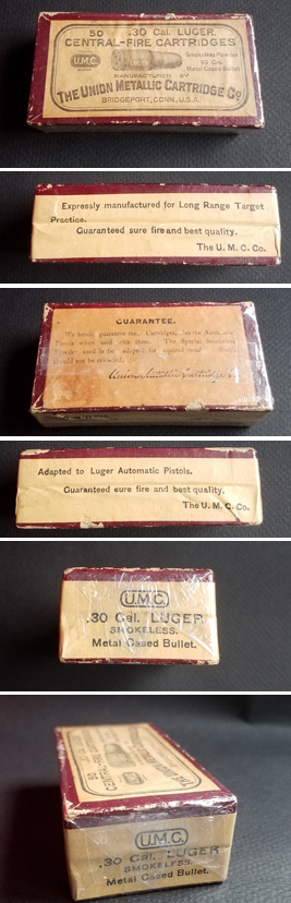 Sealed UMC 2pc Box .30 Luger
