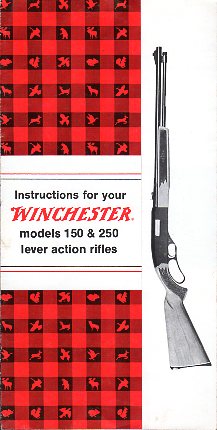 1972 Model 150 & 250 Rifle Instructions