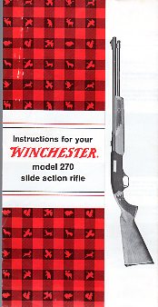 Winchester Model 270 Instr.