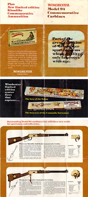 1975 Canadian Commemorative Rifles Brochure