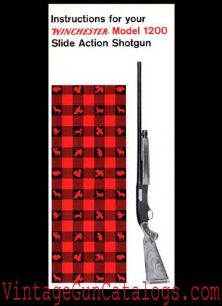 Winchester Model 1200 Shotgun Instructions