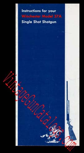 Winchester Model 37A Manual