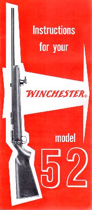 Winchester Model 52D Instructions