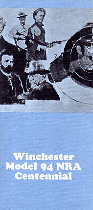 1971 NRA Centennial 94 Booklet