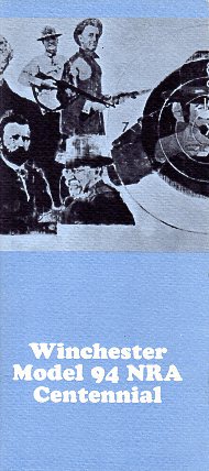 1971 NRA Centennial 94 Booklet